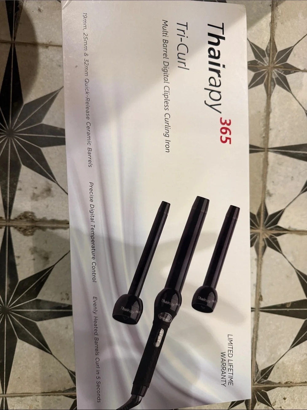 Tri-Curl 3-Barrel Curling Iron - Black